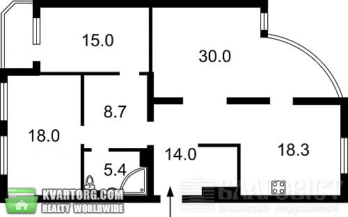 Sell 3-room apartment. Киев, Никольско-Слободская — photo 7