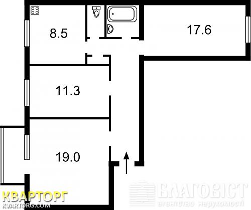 Sell 3-room apartment. Киев,  Воздухофлотский пр — photo 5