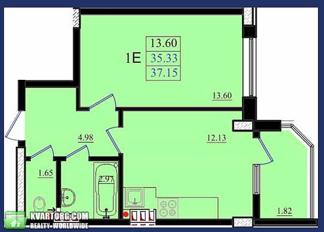 Sell 1-room apartment. Одесса, Николаевская — photo 1