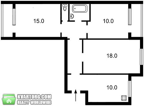 Sell 3-room apartment. Киев, Большая Китаевская — photo 1