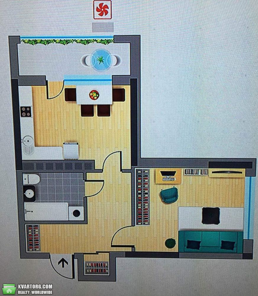Sell 1-room apartment. Киев,  Победы пр — photo 3