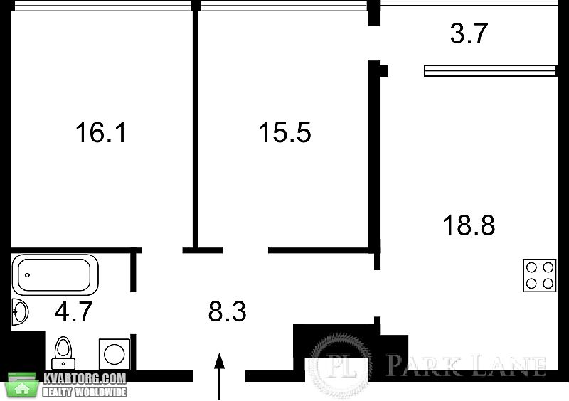 Sell 2-room apartment. Киев,  Златоустовская — photo 5