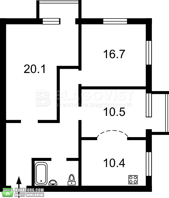 Sell 3-room apartment. Киев,  Белорусская — photo 2