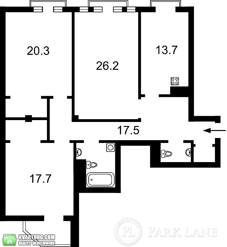 Sell 3-room apartment. Киев, Щекавицкая — photo 3