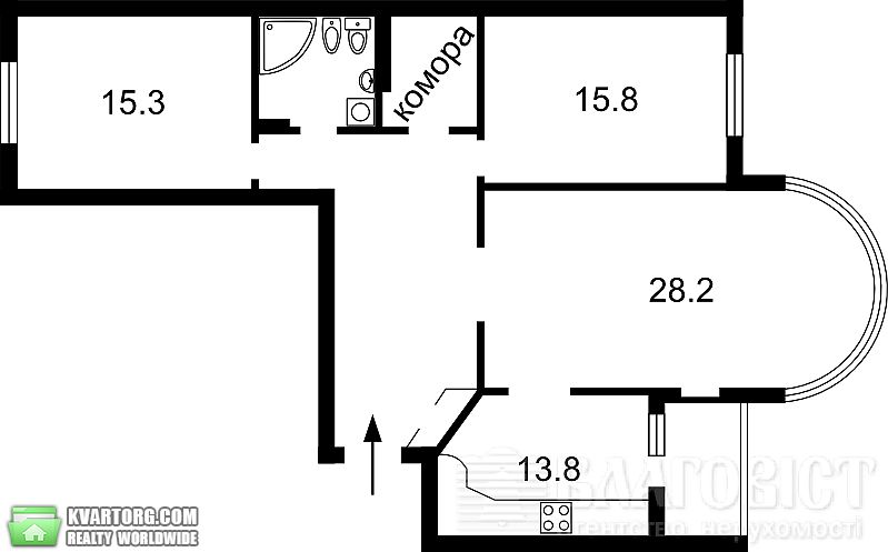 Sell 3-room apartment. Киев,  Дмитриевская — photo 2