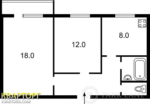 Sell 2-room apartment. Киев,  Героев Днепра — photo 2