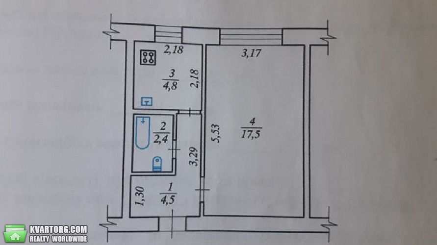 Sell 1-room apartment. Киев, Телиги — photo 2