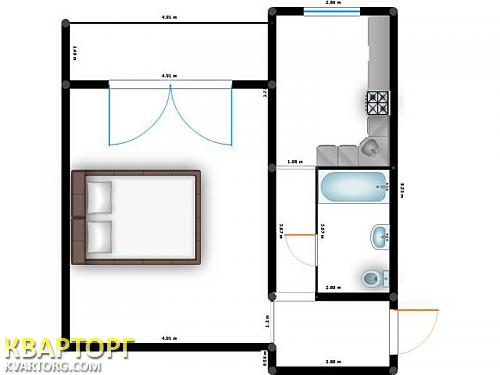 Sell 1-room apartment. Днепропетровск, Кирова проспект — photo 2