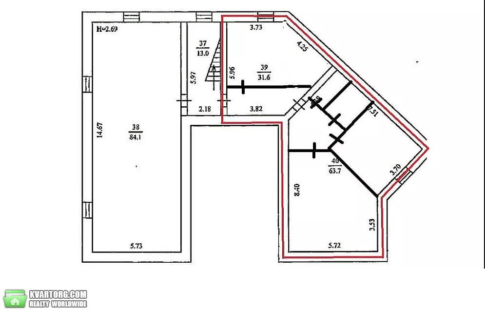Rent out office. Киев,  Воздвиженская — photo 3