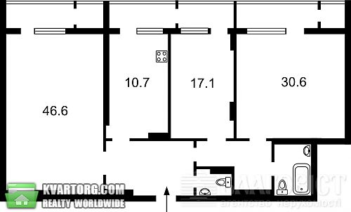 Sell 3-room apartment. Киев, Щорса — photo 1