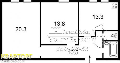 Sell 2-room apartment. Киев,  Сковороды — photo 3
