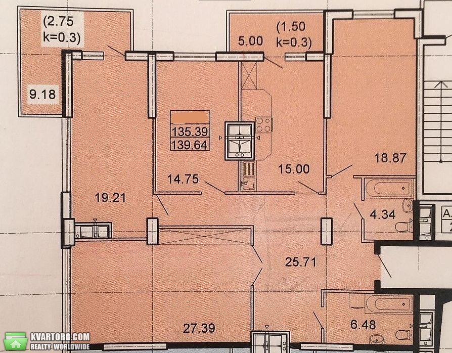 Sell 3-room apartment. Одесса, Фонтанская дорога — photo 9