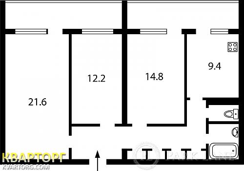Sell 3-room apartment. Киев,  Флоренции — photo 2
