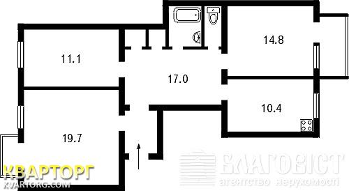 Sell 3-room apartment. Киев,  Пирогова — photo 2