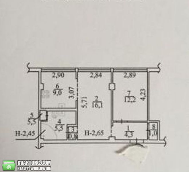 Sell 2-room apartment. Киев,  Владимирская — photo 9