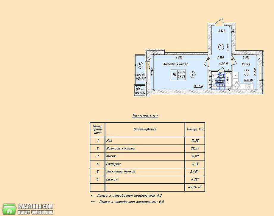 Sell 1-room apartment. Киев, Московский пер. — photo 1