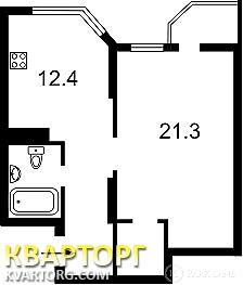 Sell 1-room apartment. Киев, Вильямса — photo 2