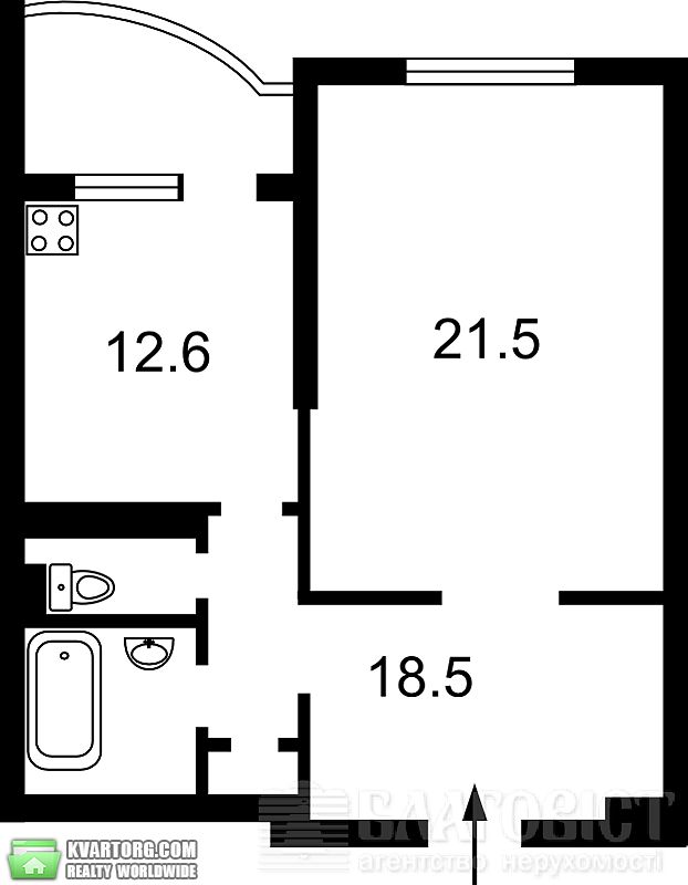 Sell 2-room apartment. Киев,  Науки пр — photo 8