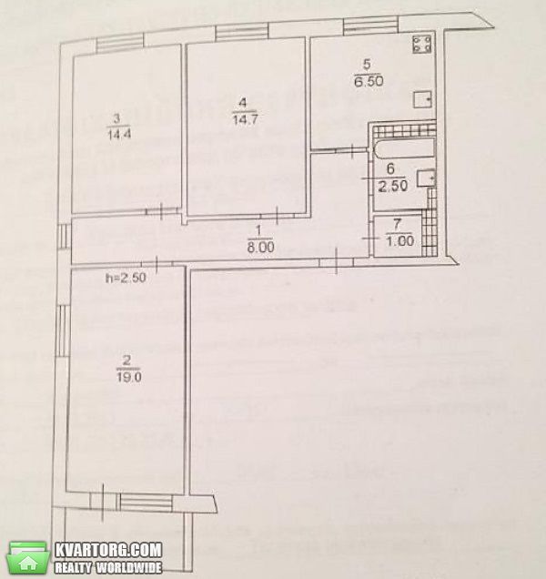 продам 3-комнатную квартиру. Киев,   Озерная - фото 8