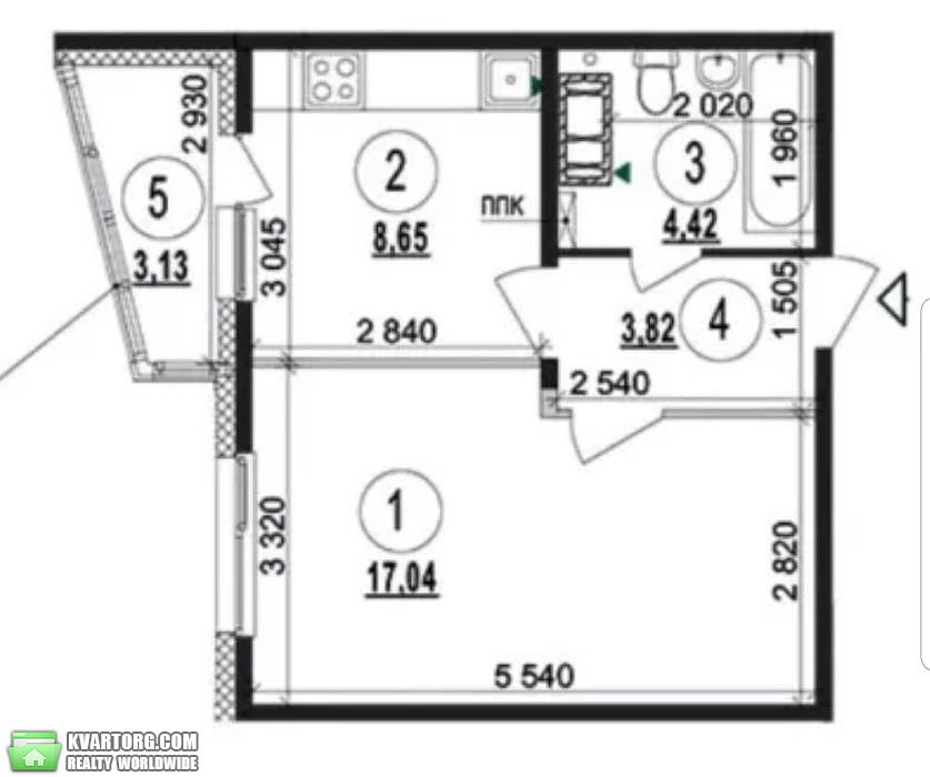 Sell 1-room apartment. Киев,  Гмыри — photo 6