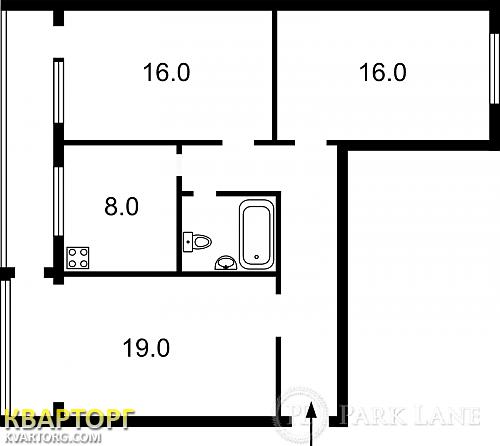 продам 3-комнатную квартиру. Киев,   Березняковская - фото 5