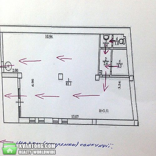 Rent out office. Киев, Барбюса Анри — photo 8