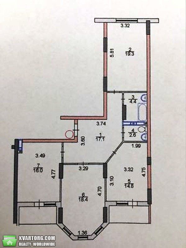 Sell 3-room apartment. Киев,  Драгоманова — photo 5