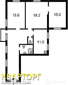 Sell 3-room apartment. Киев,  Рогнеденская — photo 2