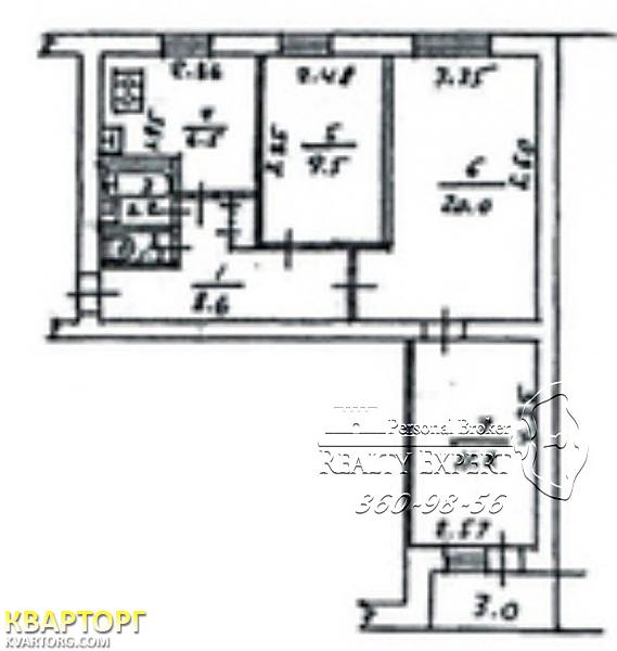 Sell 3-room apartment. Киев,  Науки пр — photo 4