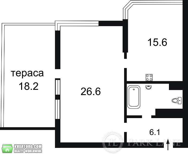 Sell 2-room apartment. Киев,  Ломоносова — photo 2