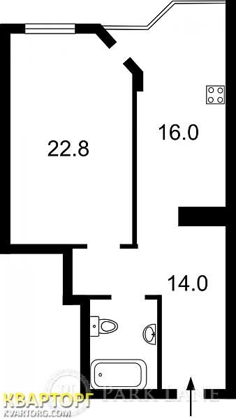 Sell 2-room apartment. Киев,  Гетьмана — photo 2