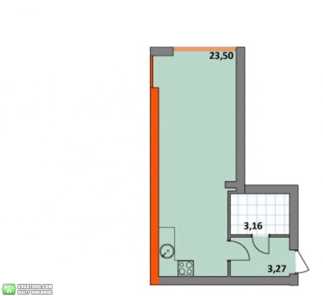 Sell 1-room apartment. Ирпень, Новооскольська — photo 2