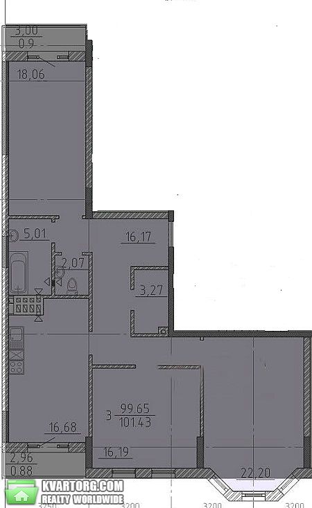 Sell 3-room apartment. Одесса, Фонтанская дорога — photo 3