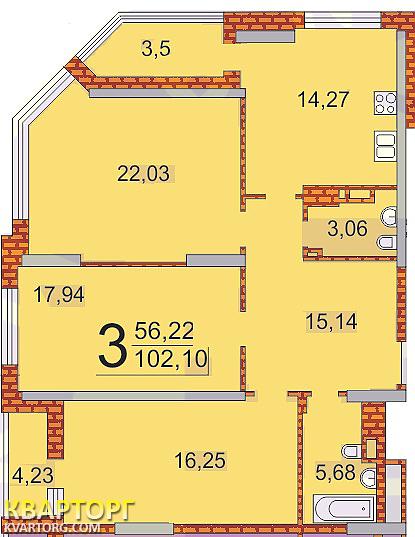 Sell 3-room apartment. Киев, Пчелки — photo 5