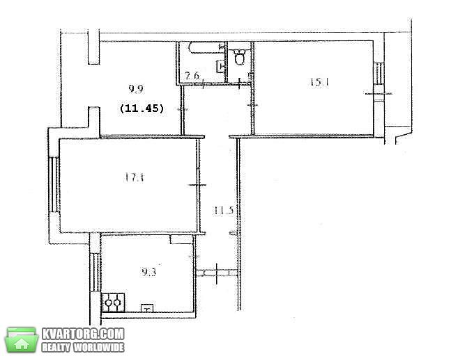 Sell 3-room apartment. Киев,  Свободы пр — photo 9