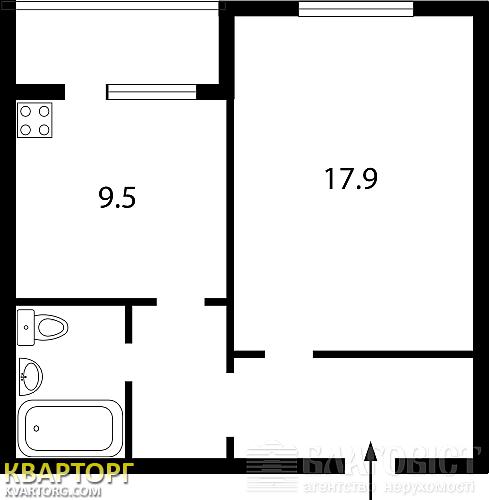 Sell 1-room apartment. Киев,  Григоренко пр — photo 5