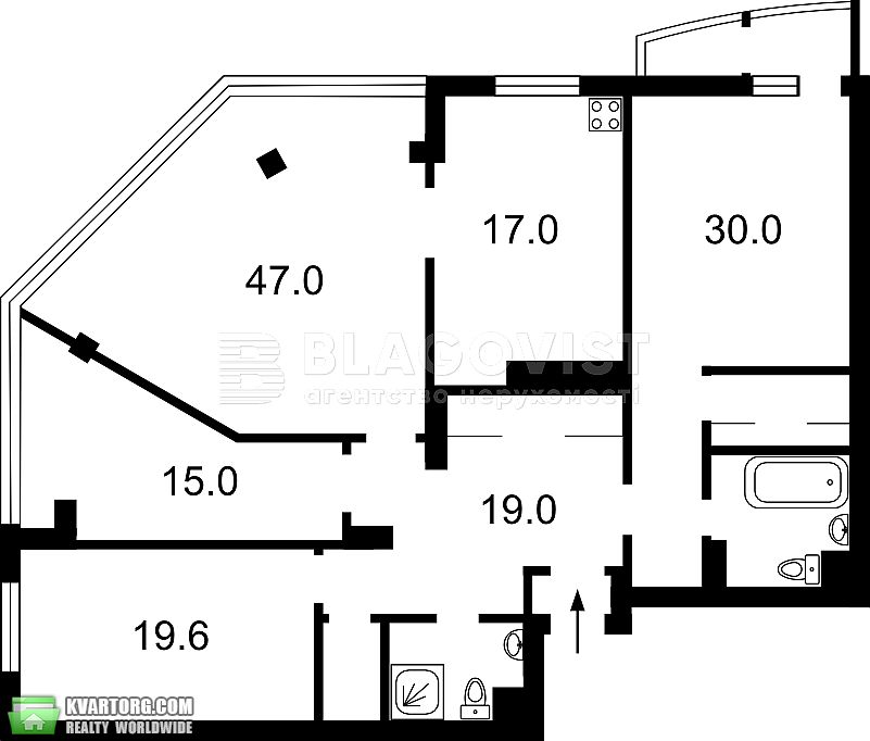Sell 4-room apartment. Киев, Григоренко — photo 7