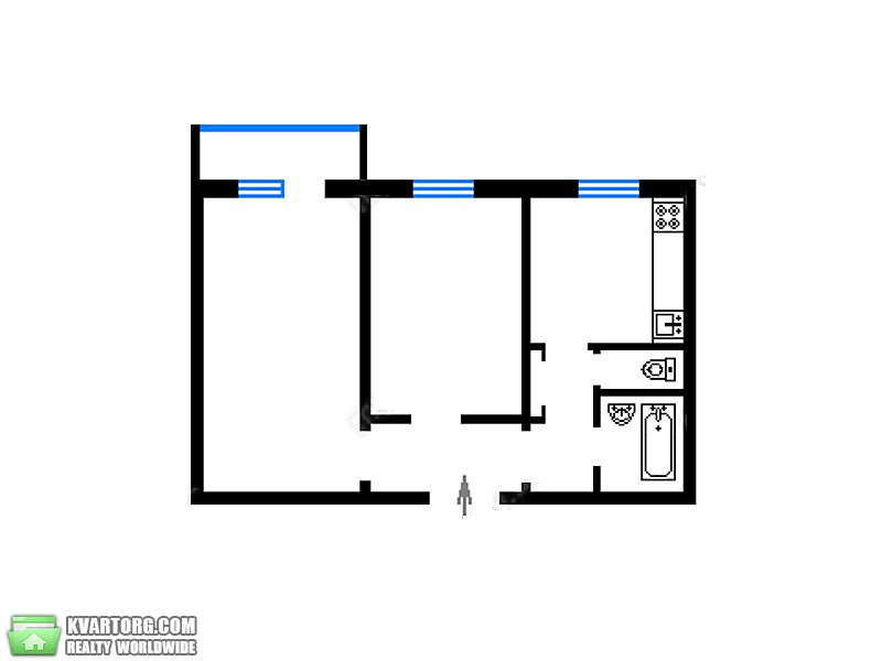 Sell 2-room apartment. Киев, Иорданская — photo 3