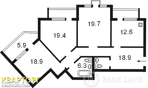 Sell 3-room apartment. Киев,  Голосеевская — photo 3
