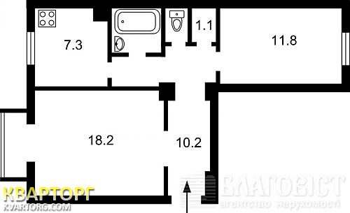Sell 3-room apartment. Киев,  Довженко — photo 2