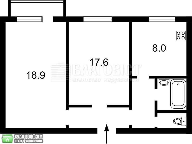 Rent out 2-room apartment. Киев,  Мечникова — photo 4