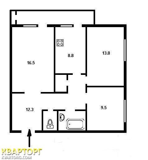 Sell 3-room apartment. Киев,  Победы пр — photo 2