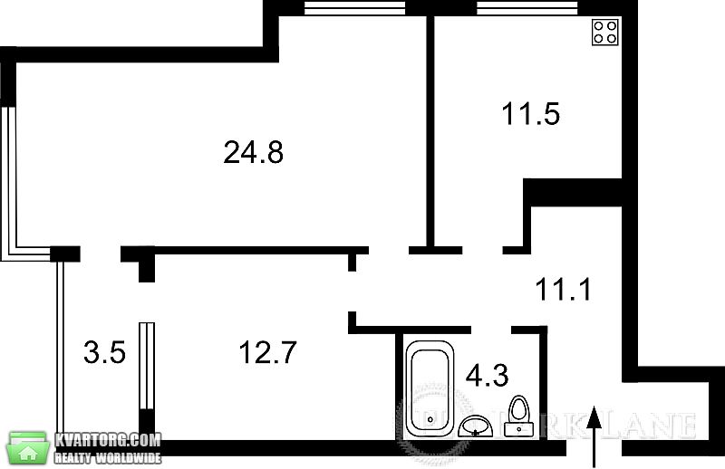 Sell 2-room apartment. Киев,  Заречная — photo 2