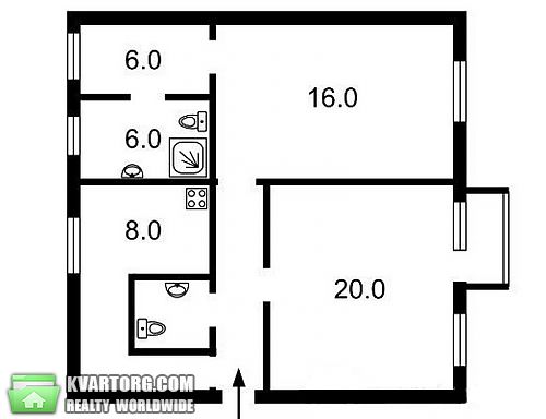 Rent out 2-room apartment. Киев, Институтская — photo 5