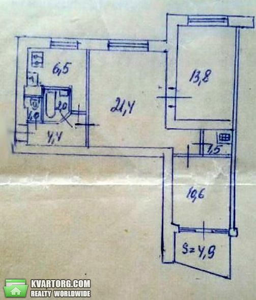 Sell 3-room apartment. Киев,  Желябова — photo 9