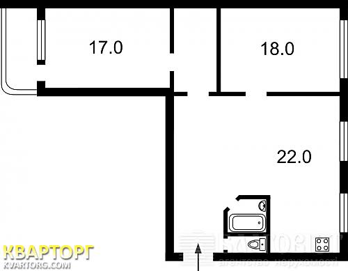 Sell 3-room apartment. Киев,  Леси Украинки бул — photo 2