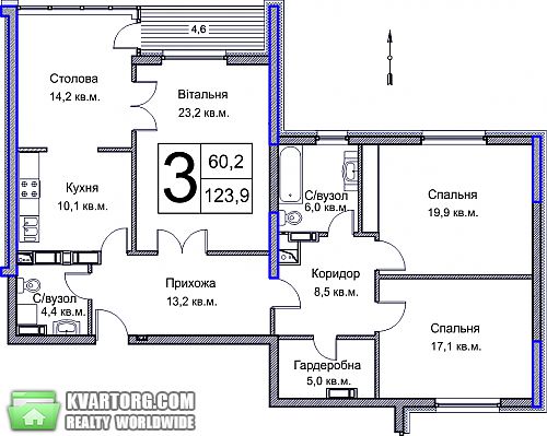 Sell 3-room apartment. Киев, Димитрова — photo 6