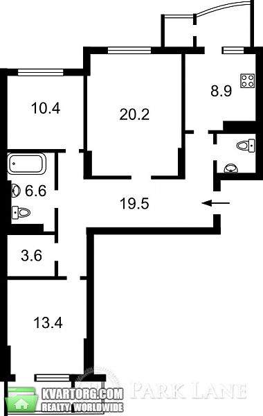Sell 3-room apartment. Киев, Лебедева Николая — photo 3