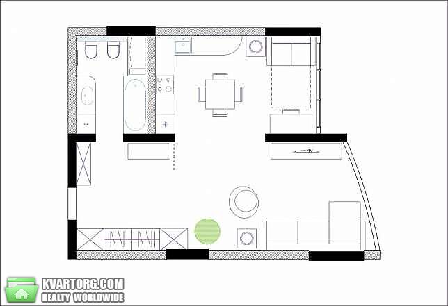 Sell 1-room apartment. Киев, Максимовича — photo 2
