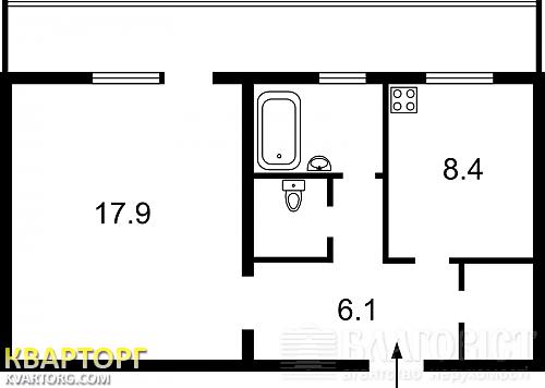 Sell 1-room apartment. Киев, Мазепы — photo 3